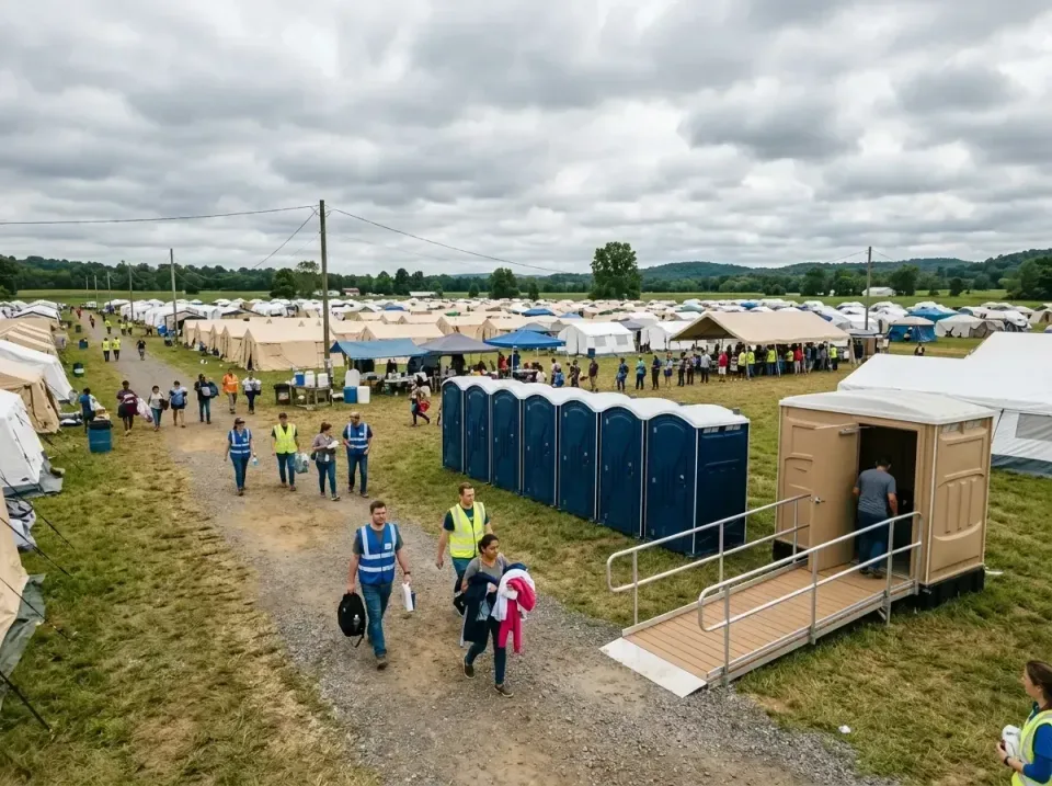 disaster-relief-camp-restrooms-010 — frequently asked questions, Dumpster & Portable Bathrooms Rental in Thayer, MO